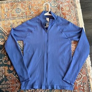 Fabletics Royal Blue Zip Up Athletic Jacket